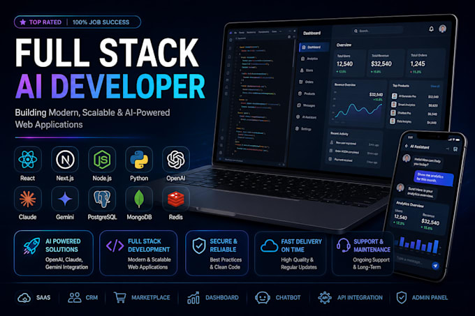 build ai web apps using react nextjs nodejs and python