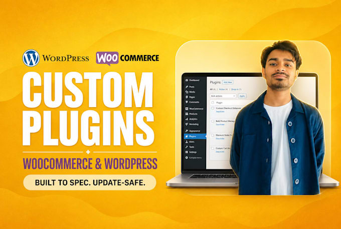develop a custom woocommerce plugin, wordpress plugin or ai integration