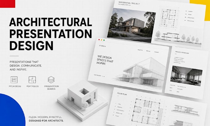 design architectural presentation boards, portfolios, bim