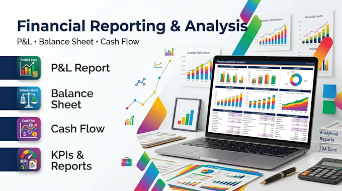prepare financial reporting and analysis in excel