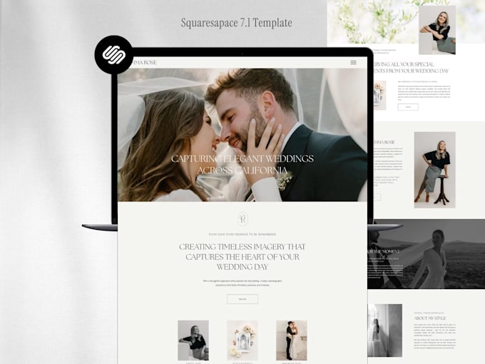 design and develop a squarespace website