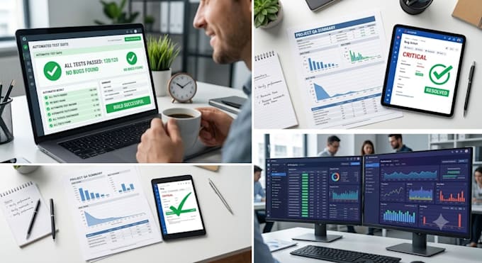 do manual QA testing for web, mobile, API and performance