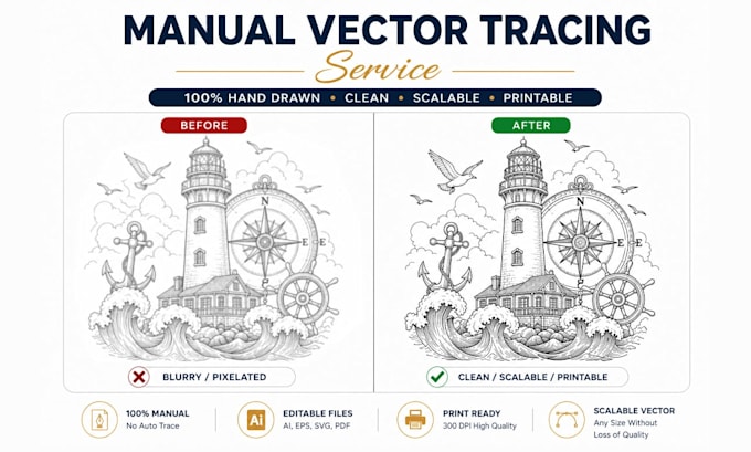 do vector tracing in adobe illustrator