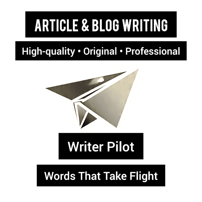 create high quality articles and blog posts