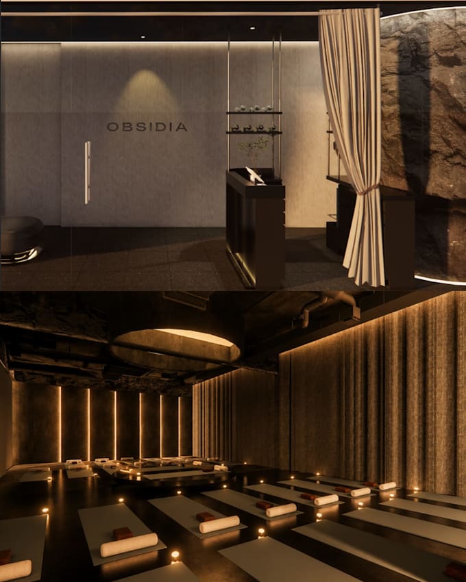 design a stunning commercial interior for you