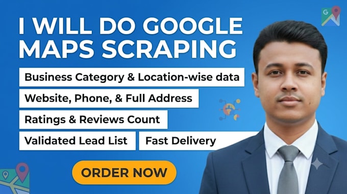 do google maps data scraping, b2b lead generation and email list building