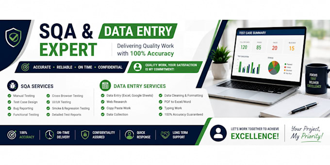 professionally test your website or software