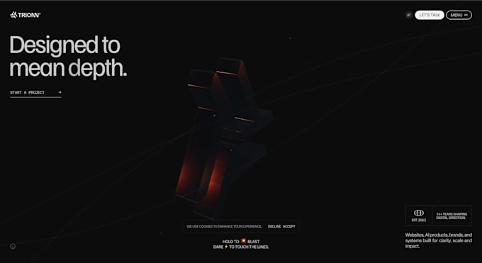 build a modern responsive website or web application