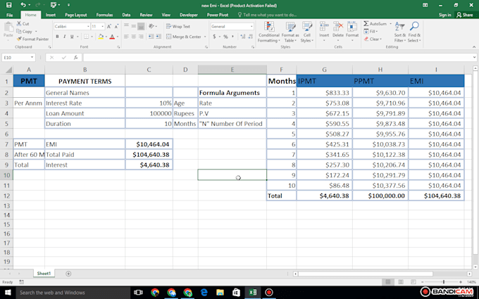 make excel financial models