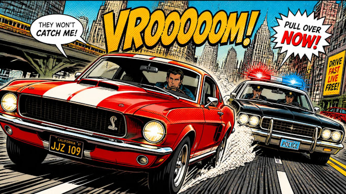 draw your full color comic book