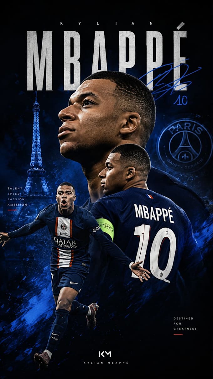 design cinematic football posters