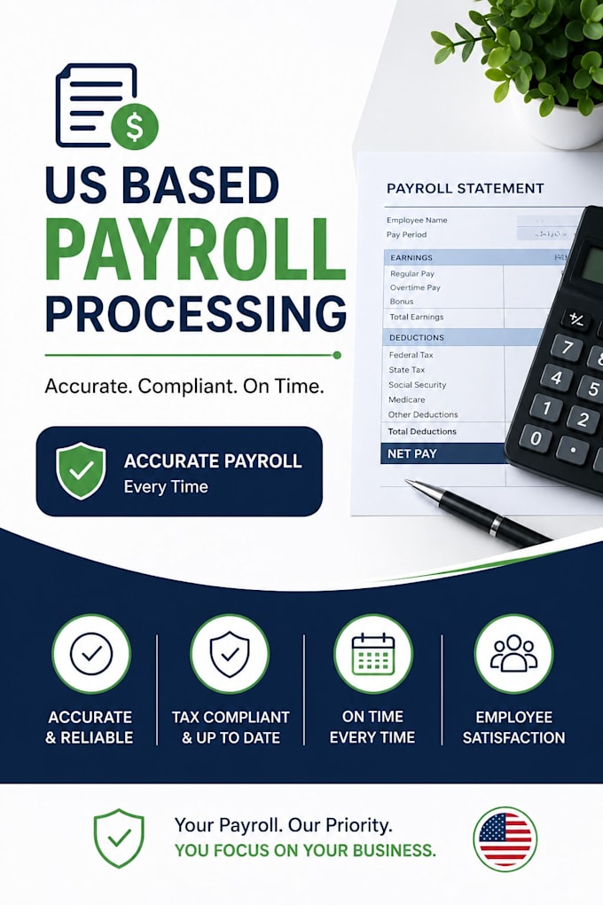 do US based payroll processing accurately