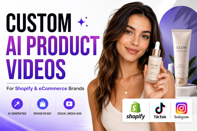 create custom ai product videos for shopify brands