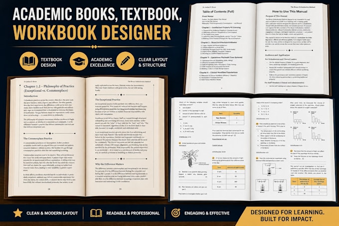 design textbook and workbook in indesign