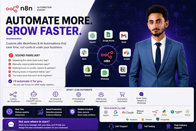 do n8n automation, n8n workflow, ai automation or n8n ai agent