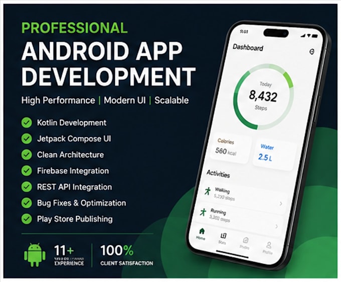 develop a modern mobile app