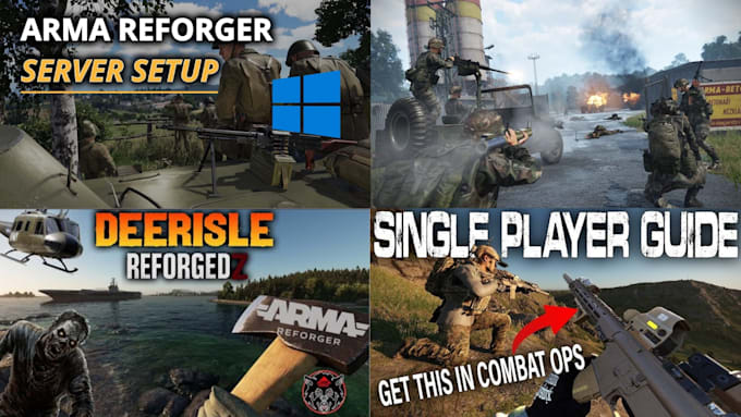custom arma reforger dedicated server installation, arma reforger server setup