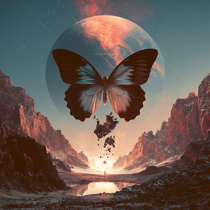 design album cover art or single artwork