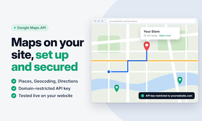 integrate and fix google maps API in your website