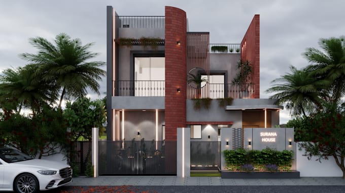 design modern house elevations