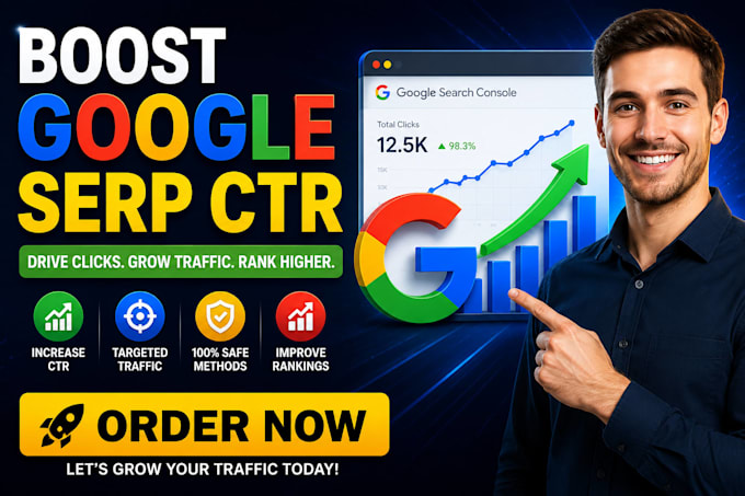 boost google ranking with serp CTR optimization and organic traffic growth