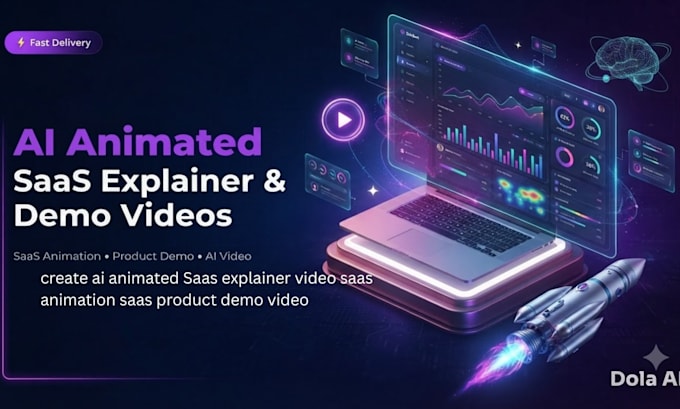 create a saas explainer video saas demo video animation saas product demo