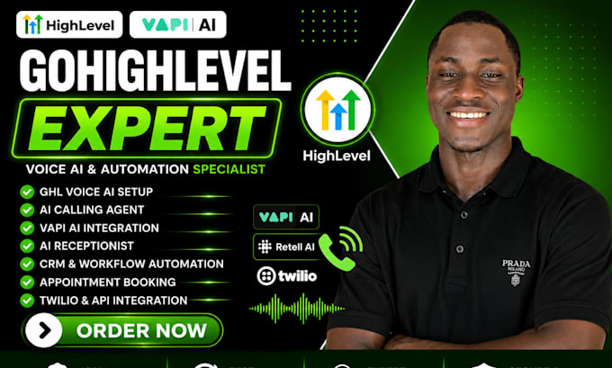 setup ghl voice ai, ai calling agent, vapi ai automation
