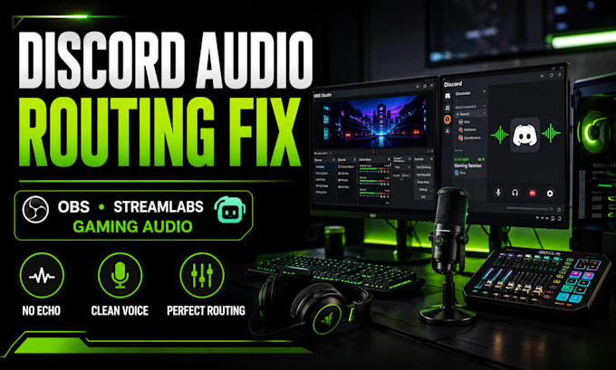 fix discord audio routing for obs and gaming