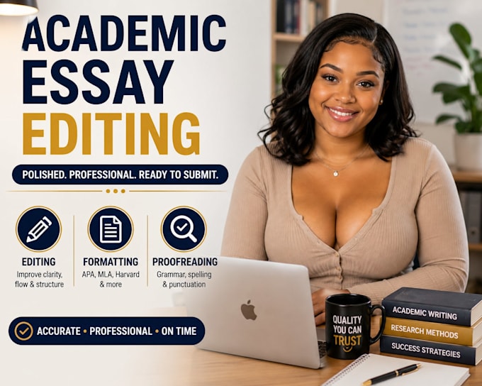 professionally edit, format and proofread your essays