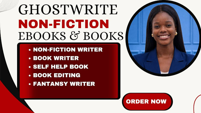 ebook ghostwriter, ghost book writer ebook writer, non fiction editor