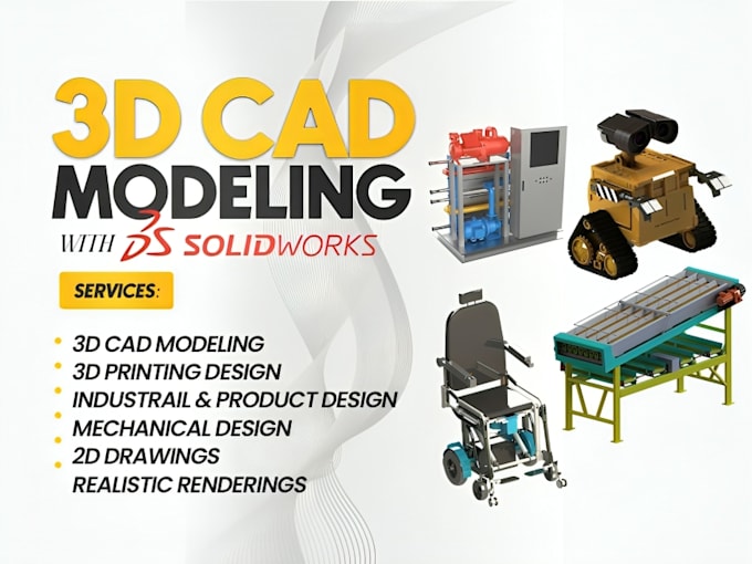 3d industrial product design mechanical prototype 3d cad model for manufacturing