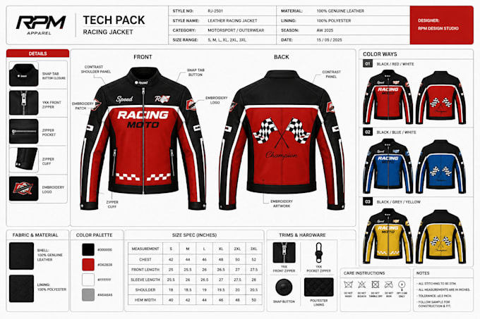 create activewear tech pack knitwear tech pack clothing tech pack resort wear