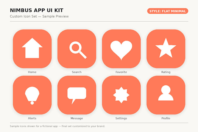 design custom icons for your app or website