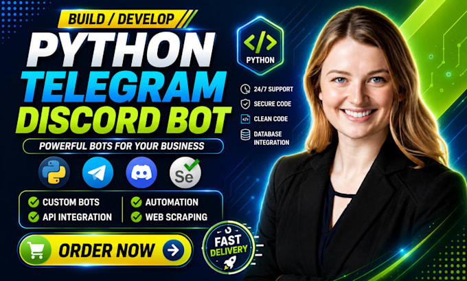 build zapier n8n ai automation discord telegram bot trading web scraping python