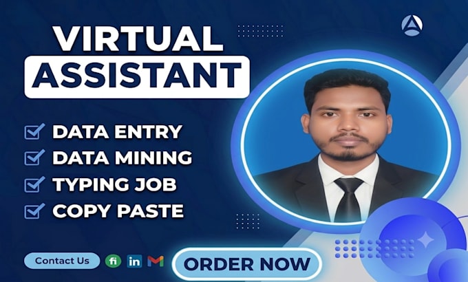 do accurate data entry, data mining, copy paste, and virtual assistant tasks