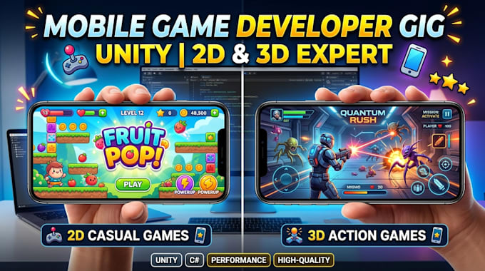 build unity multiplayer games with online gameplay for mobile and pc