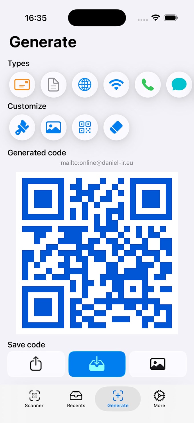develop a custom native ios app for iphone