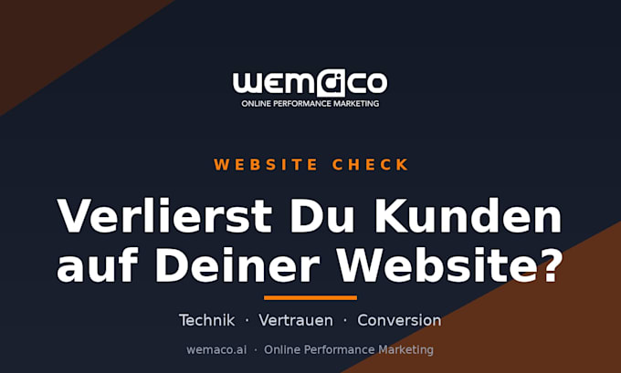 check your website for technical SEO trust and conversion