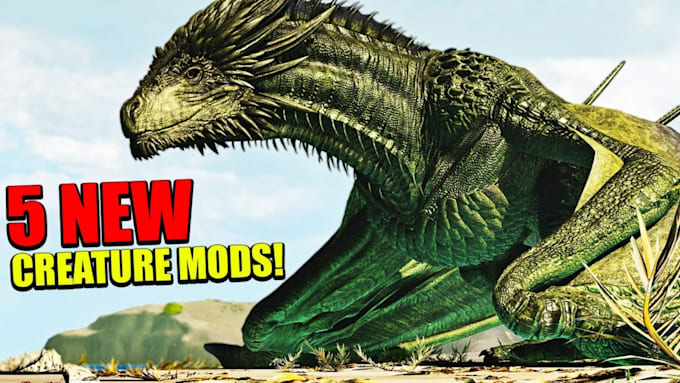 create a ark survival ascended creature mod, ark server