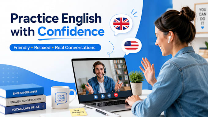 help you practice english in any way