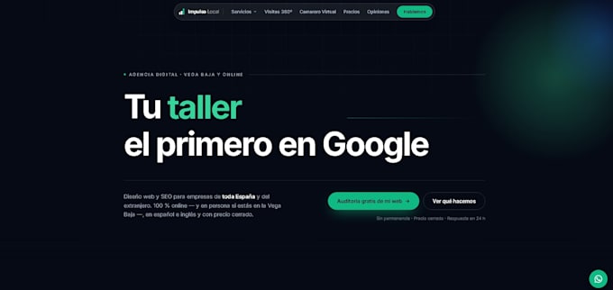 build a professional website for your local business