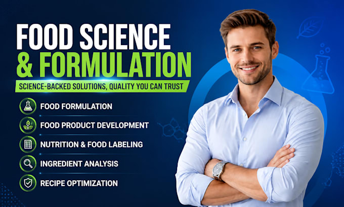 develop food formulations, create food labels, and provide food science solution