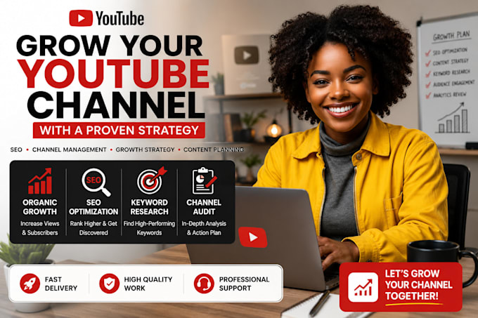 be your youtube channel growth manager