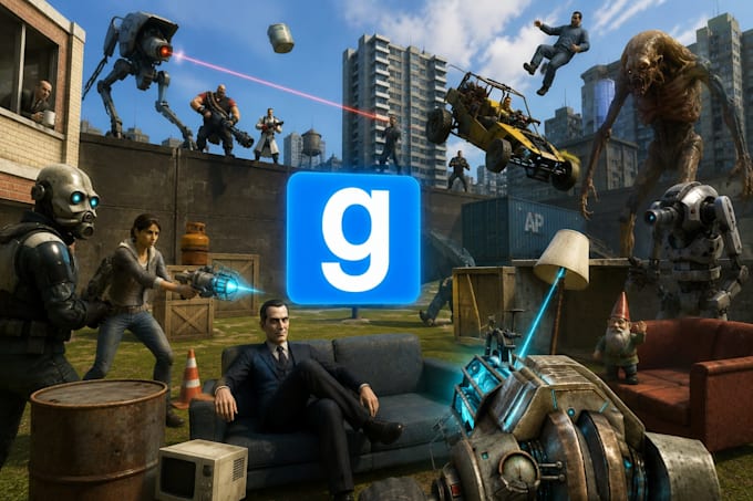 port and rig custom models for garrys mod gmod as player models, npcs, props