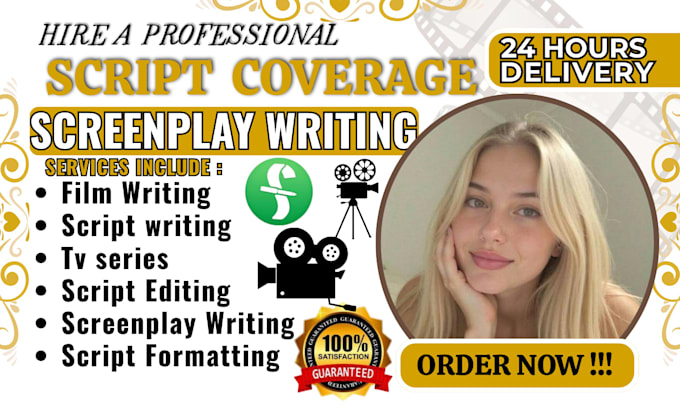provide professional script coverage and screenplay analysis