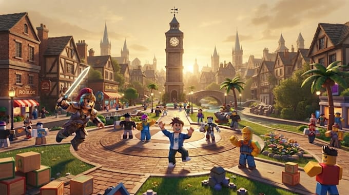 develop, build roblox game, gameplay system, roblox scripter, full game, code