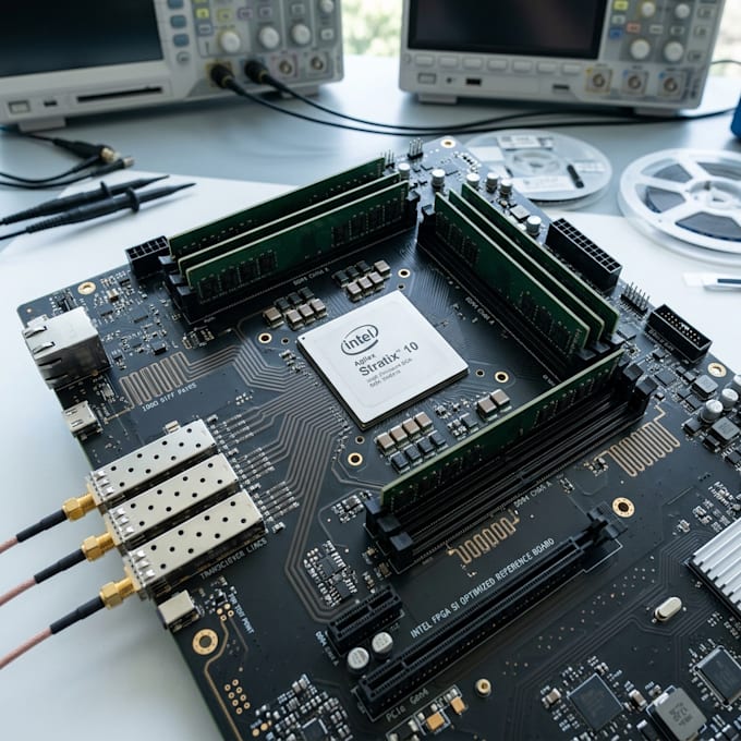 design intel fpga pcb with signal integrity optimization