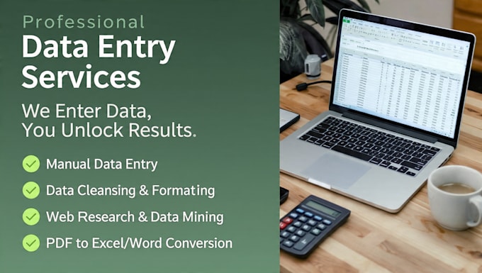 do data entry, copy, paste, typing, and excel work