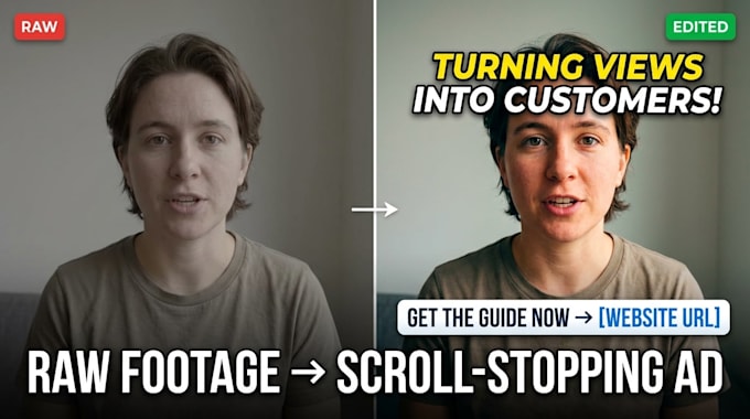 edit high converting ugc video ads with captions and b roll