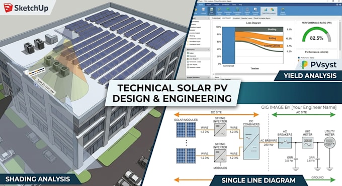 design pv systems with pvsyst autocad sketchup